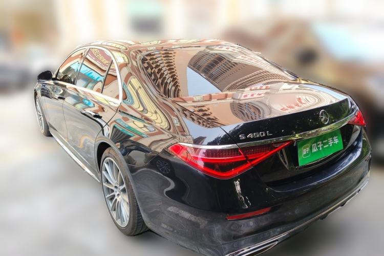 Used Mercedes-Benz S-Class 2022 S 450 L 4MATIC Rear Left 45 Deg