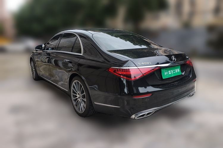 Used Mercedes-Benz S-Class 2022 Revised S 400 L Luxury Edition Rear Left 45 Deg