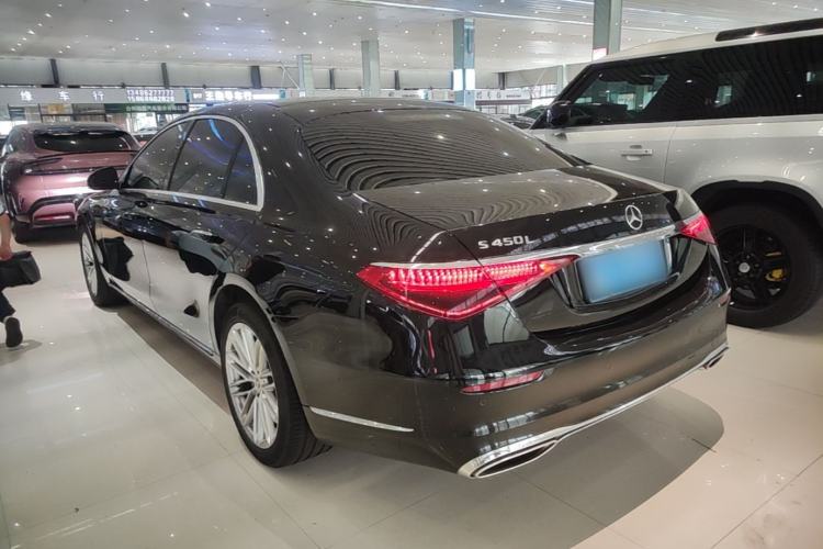 Used Mercedes-Benz S-Class 2022 S 450 L Rear Left 45 Deg