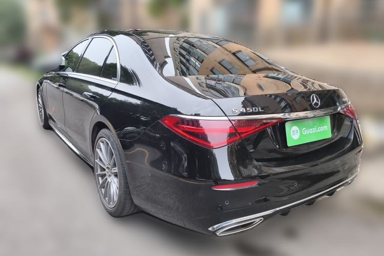 Used Mercedes-Benz S-Class 2022 S 450 L 4MATIC Rear Left 45 Deg