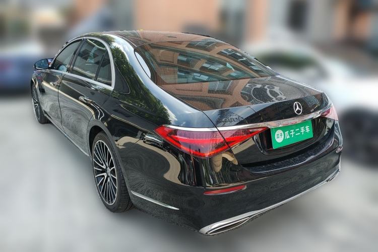 Used Mercedes-Benz S-Class 2022 S 400 L Business Model Rear Left 45 Deg
