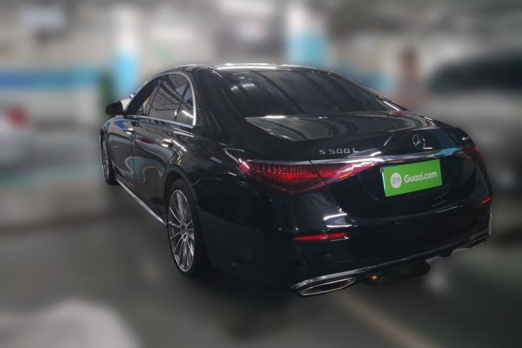 Used Mercedes-Benz S-Class 2022 Restyled S 500 L 4MATIC Rear Left 45 Deg