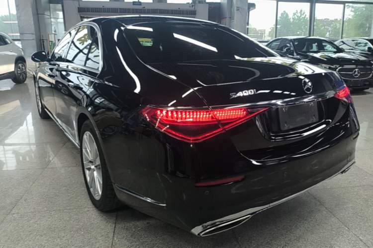 Used Mercedes-Benz S-Class 2022 S 400 L Business Model Rear Left 45 Deg