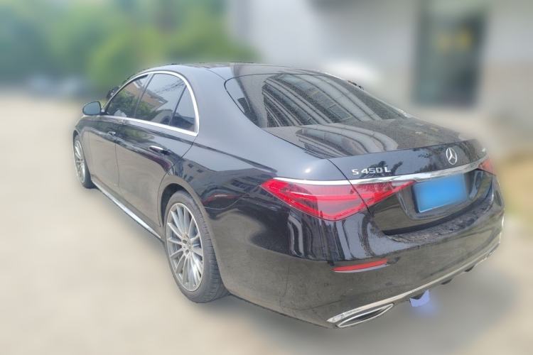 Used Mercedes-Benz S-Class 2022 S 450 L 4MATIC Rear Left 45 Deg