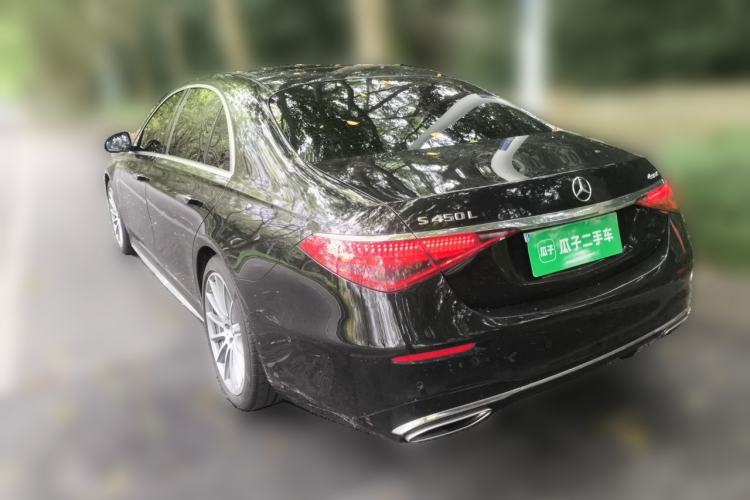 Used Mercedes-Benz S-Class 2022 Refresh S 450 L 4MATIC Rear Left 45 Deg