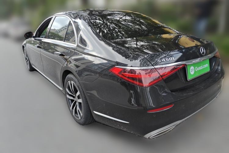 Used Mercedes-Benz S-Class 2022 S 400 L Luxury Model Rear Left 45 Deg