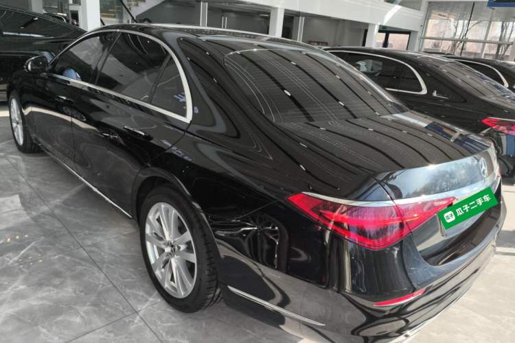 Used Mercedes-Benz S-Class 2022 Revised S 400 L Business Version Rear Left 45 Deg