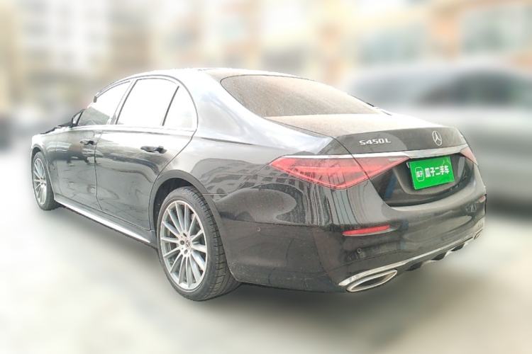 Used Mercedes-Benz S-Class 2022 Refresh S 450 L 4MATIC Rear Left 45 Deg