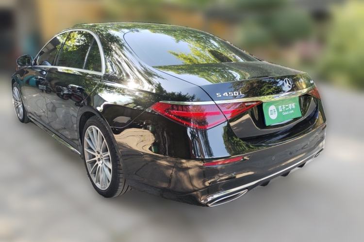 Used Mercedes-Benz S-Class 2022 Refresh S 450 L 4MATIC Rear Left 45 Deg