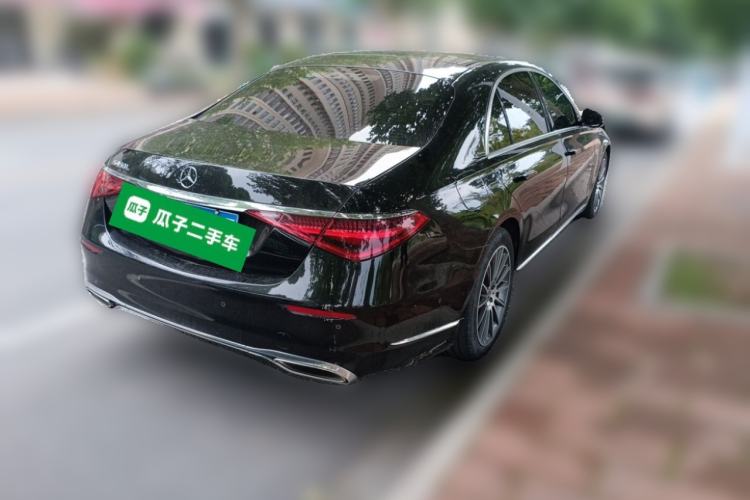 Used Mercedes-Benz S-Class 2022 Revised S 400 L Business Version Rear Right 45 Deg