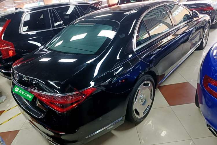 Used Mercedes-Benz S-Class 2022 S 400 L Luxury Model Rear Right 45 Deg