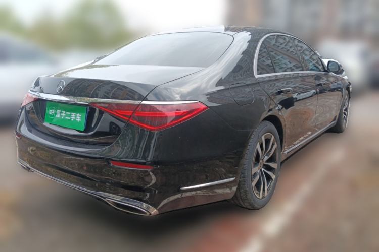 Used Mercedes-Benz S-Class 2022 Revised S 400 L Luxury Edition Rear Right 45 Deg