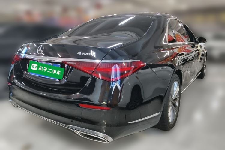 Used Mercedes-Benz S-Class 2022 Restyled S 450 L Rear Right 45 Deg