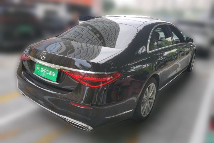 Used Mercedes-Benz S-Class 2022 S 400 L Business Model Rear Right 45 Deg