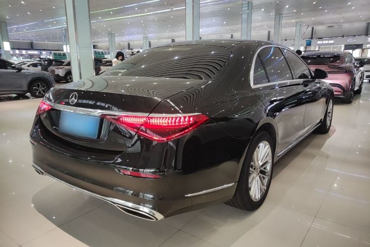 Used Mercedes-Benz S-Class 2022 S 450 L Rear Right 45 Deg
