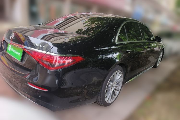 Used Mercedes-Benz S-Class 2022 S 450 L 4MATIC Rear Right 45 Deg