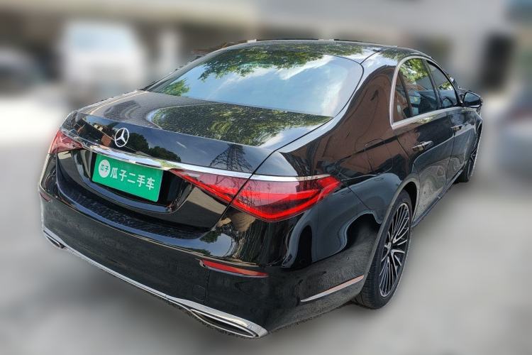 Used Mercedes-Benz S-Class 2022 S 400 L Business Model Rear Right 45 Deg
