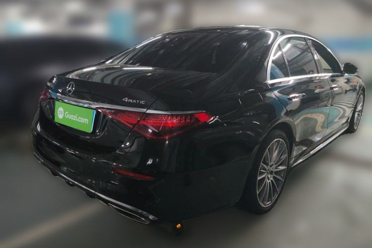 Used Mercedes-Benz S-Class 2022 Restyled S 500 L 4MATIC Rear Right 45 Deg