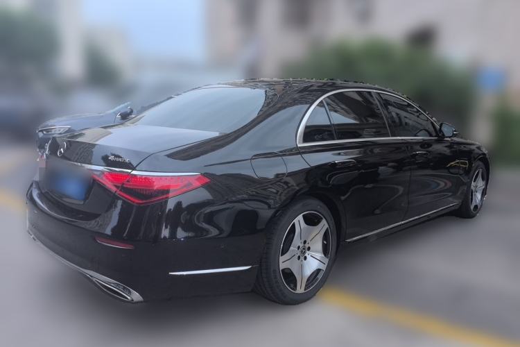 Used Mercedes-Benz S-Class 2022 S 400 L Luxury Model Rear Right 45 Deg