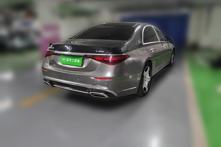 Used Mercedes-Benz S-Class 2022 S 400 L Luxury Model Rear Right 45 Deg