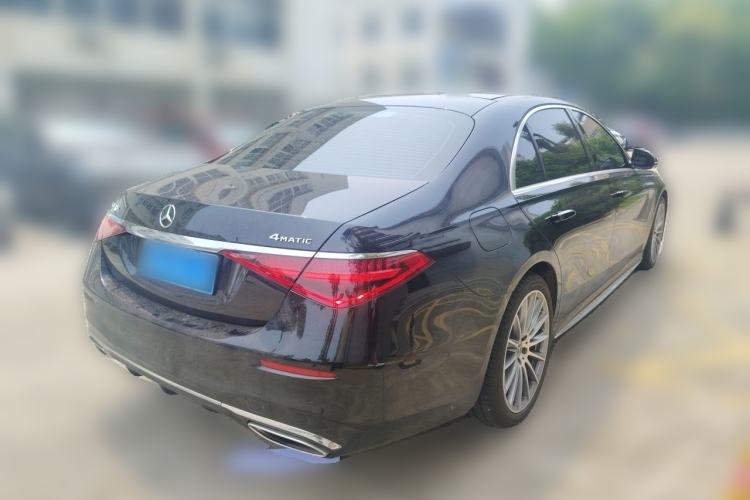 Used Mercedes-Benz S-Class 2022 S 450 L 4MATIC Rear Right 45 Deg