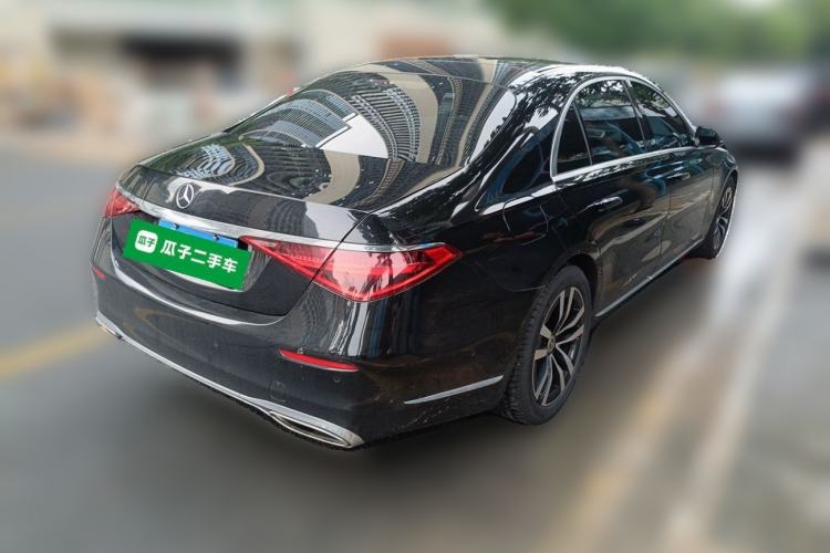 Used Mercedes-Benz S-Class 2022 S 400 L Luxury Model Rear Right 45 Deg