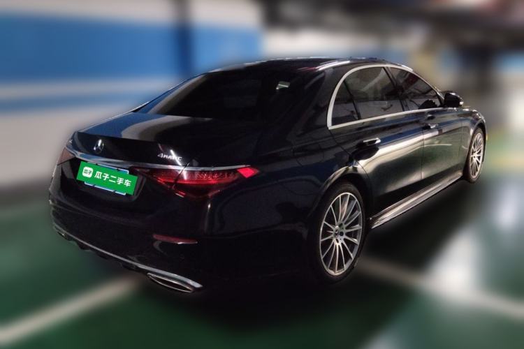 Used Mercedes-Benz S-Class 2022 S 450 L 4MATIC Rear Right 45 Deg