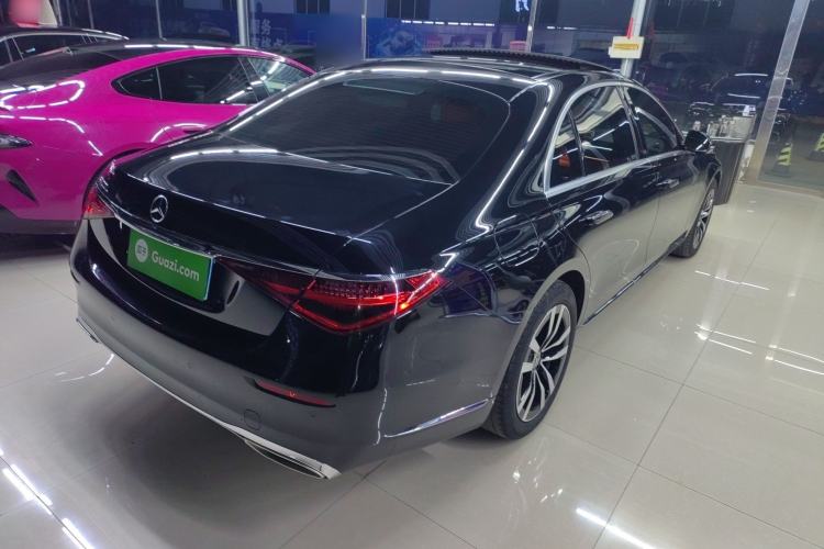 Used Mercedes-Benz S-Class 2022 Revised S 400 L Luxury Edition Rear Right 45 Deg