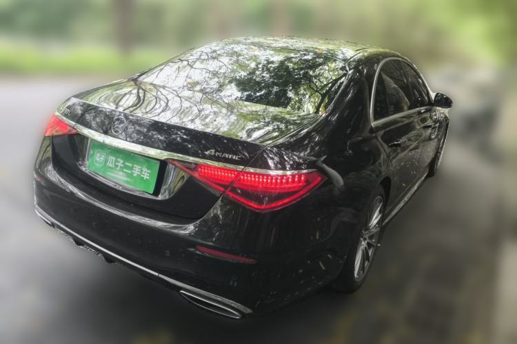 Used Mercedes-Benz S-Class 2022 Refresh S 450 L 4MATIC Rear Right 45 Deg