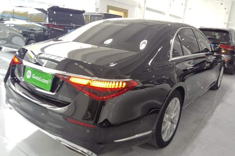 Used Mercedes-Benz S-Class 2022 S 400 L Business Model Rear Right 45 Deg