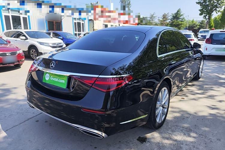 Used Mercedes-Benz S-Class 2022 Revised S 400 L Business Version Rear Right 45 Deg
