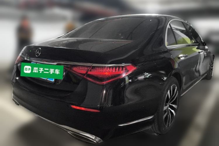 Used Mercedes-Benz S-Class 2022 S 400 L Luxury Model Rear Right 45 Deg