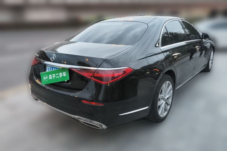 Used Mercedes-Benz S-Class 2022 S 400 L Business Model Rear Right 45 Deg