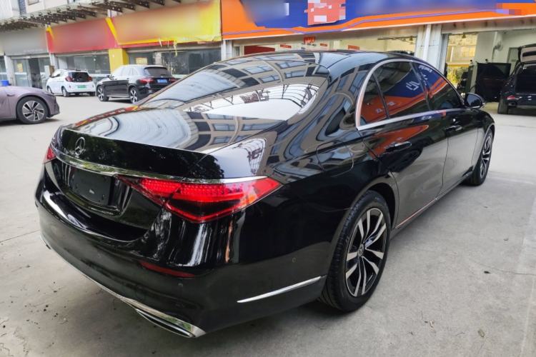 Used Mercedes-Benz S-Class 2022 S 400 L Luxury Model Rear Right 45 Deg
