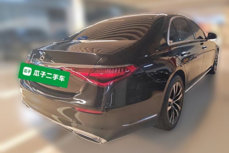 Used Mercedes-Benz S-Class 2022 S 400 L Luxury Model Rear Right 45 Deg