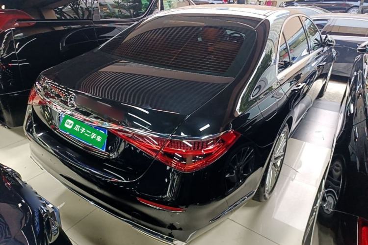 Used Mercedes-Benz S-Class 2022 Restyled S 450 L Rear Right 45 Deg
