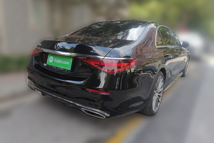 Used Mercedes-Benz S-Class 2022 Refresh S 450 L 4MATIC Rear Right 45 Deg