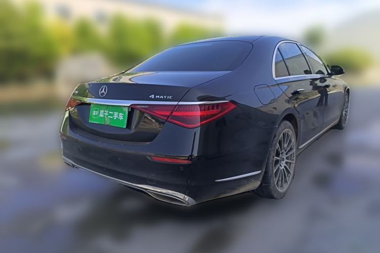 Used Mercedes-Benz S-Class 2022 Revised S 400 L Luxury Edition Rear Right 45 Deg