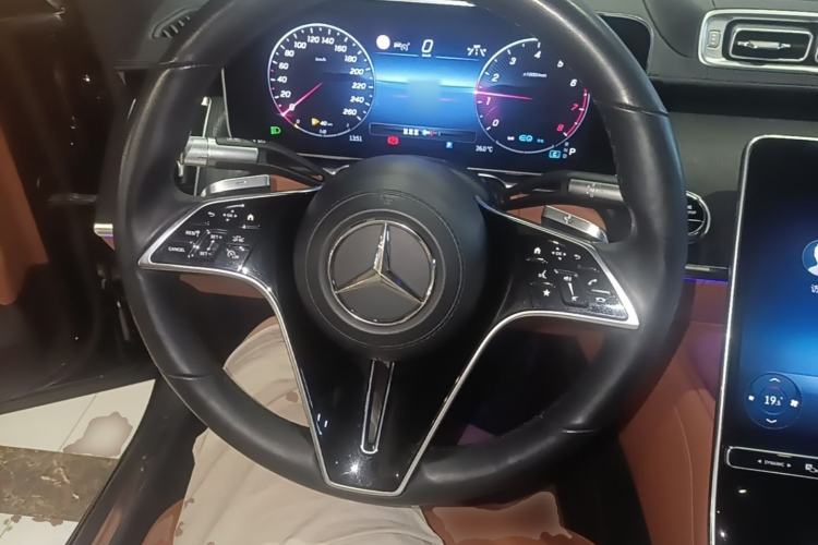 Used Mercedes-Benz S-Class 2022 S 400 L Business Model Steering Wheel