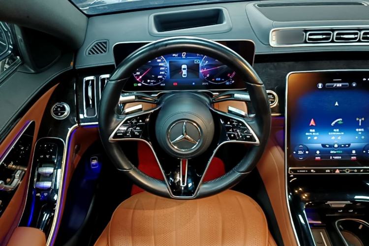 Used Mercedes-Benz S-Class 2022 S 400 L Luxury Model Steering Wheel