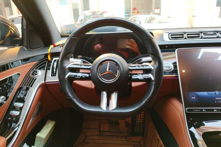 Used Mercedes-Benz S-Class 2022 S 450 L 4MATIC Steering Wheel
