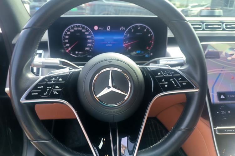 Used Mercedes-Benz S-Class 2022 S 400 L Business Model Steering Wheel