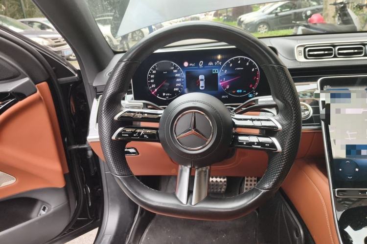 Used Mercedes-Benz S-Class 2022 S 450 L 4MATIC Steering Wheel