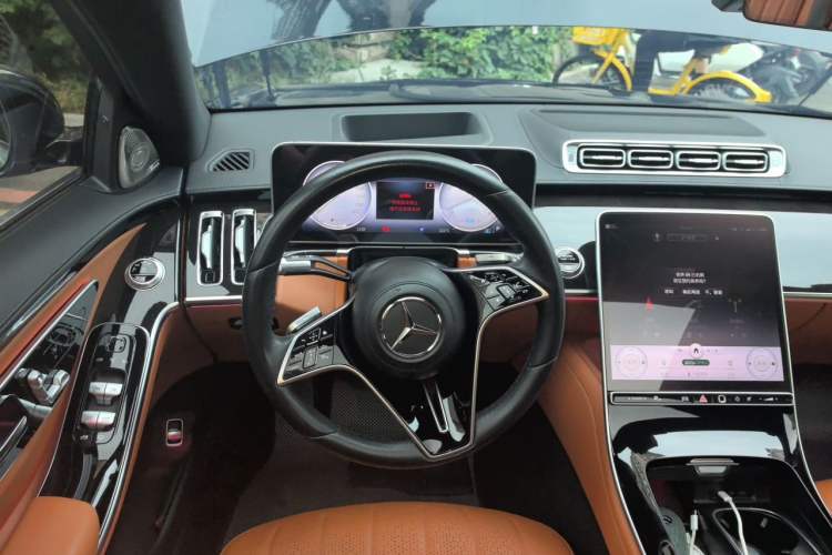Used Mercedes-Benz S-Class 2022 S 400 L Luxury Model Steering Wheel