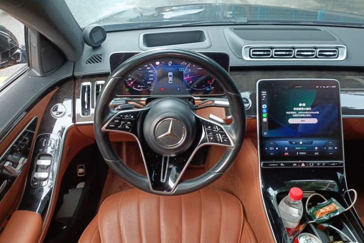 Used Mercedes-Benz S-Class 2022 S 400 L Luxury Model Steering Wheel