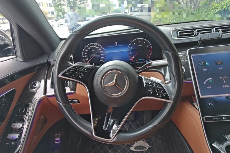 Used Mercedes-Benz S-Class 2022 S 400 L Luxury Model Steering Wheel