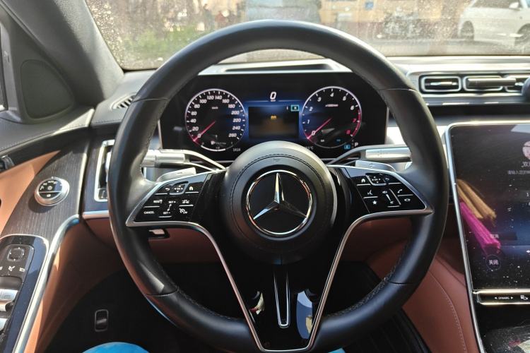 Used Mercedes-Benz S-Class 2022 S 400 L Business Model Steering Wheel
