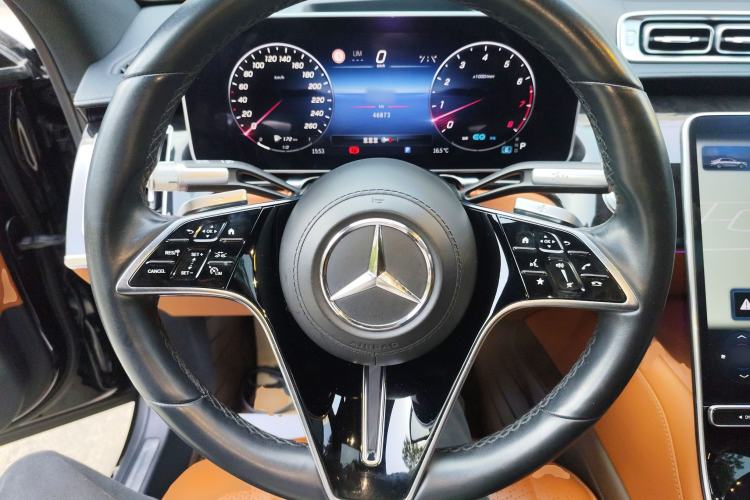 Used Mercedes-Benz S-Class 2022 S 400 L Luxury Model Steering Wheel