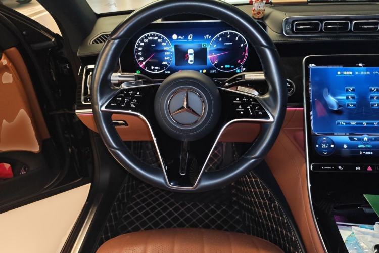 Used Mercedes-Benz S-Class 2022 S 400 L Luxury Model Steering Wheel