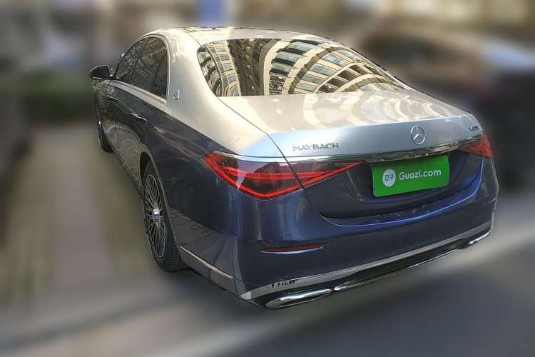 Used Mercedes-Benz S-Class 2022 S 400 L Luxury Model Rear Left 45 Deg